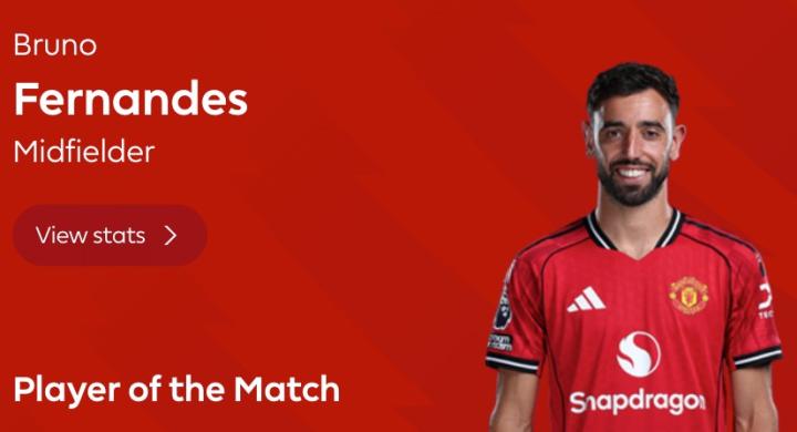 布鲁诺·费尔南德斯闪耀全场;曼联主场力克维拉,队长两度助攻锁定胜局。 体育新闻 布鲁诺·费尔南德斯闪耀全场;曼联主场力克维拉,队长两度助攻锁定胜局。 体育新闻