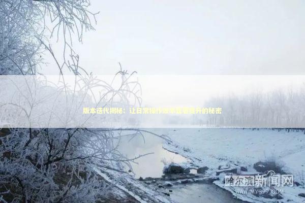 版本迭代揭秘：让日常操作效率显著提升的秘密